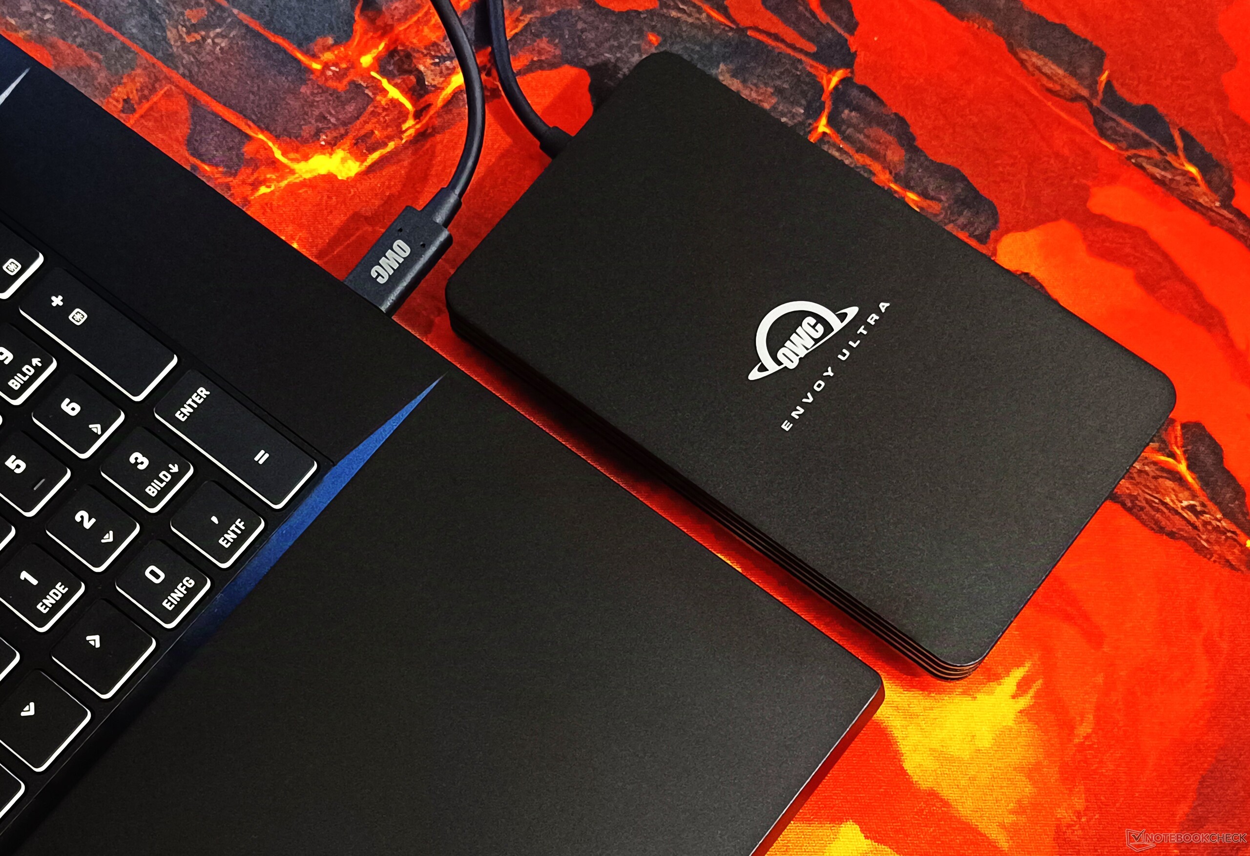 OWC Envoy Ultra Thunderbolt 5 external SSD