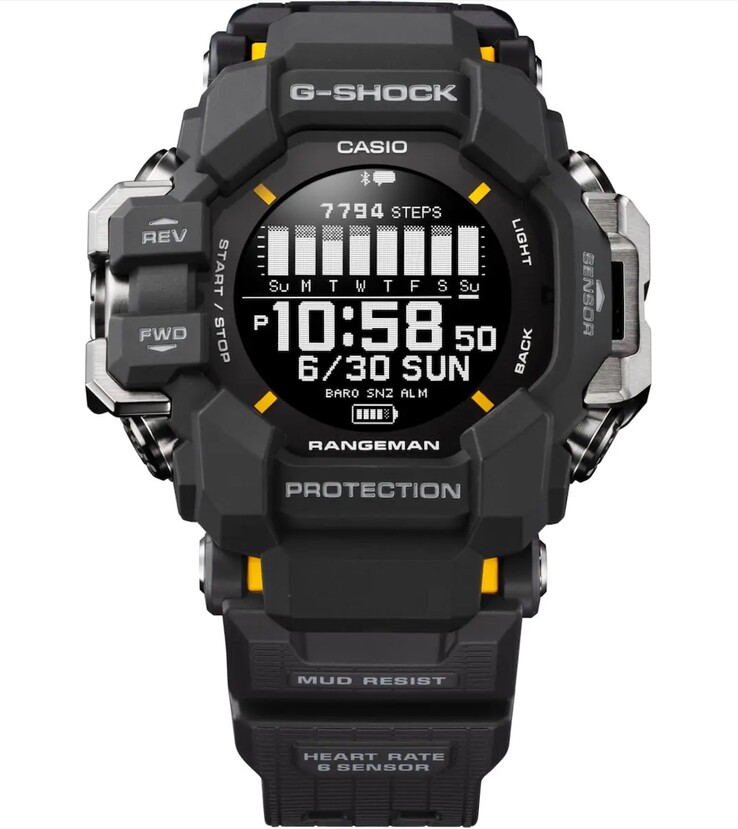 A Casio G-Shock GPR-H1000 óra. (Kép forrása: Casio)