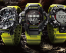 Balról jobbra: Casio G-Shock GR-B300RY-1A9, GPR-H1000RY-1A9 és a GW-9500MRY-1A9. (Kép forrása: Casio)