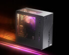 A DeskMini X600 egy B860-as alaplapot használ, és az itt látható belső RGB fénycsíkkal is felszerelhető. (Kép forrása: ASRock)