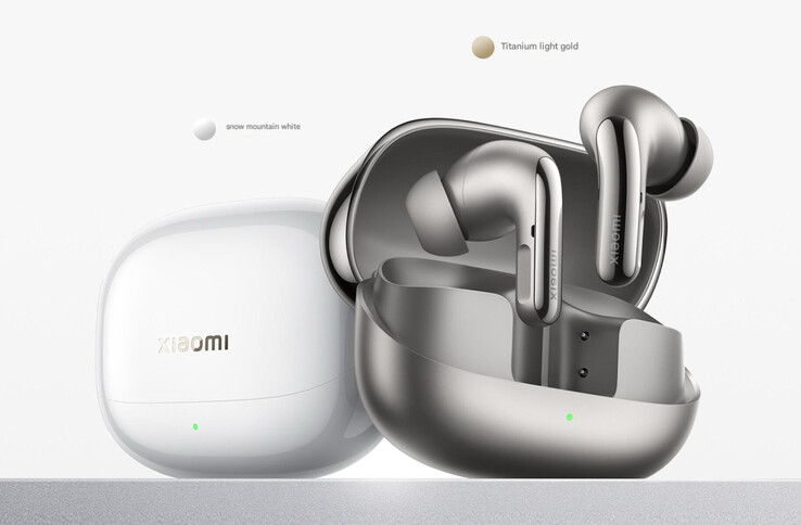 A normál Xiaomi Buds 5 Pro két színben kapható. (Kép forrása: Xiaomi)