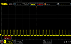 2/10 fényerő: 240 Hz PWM