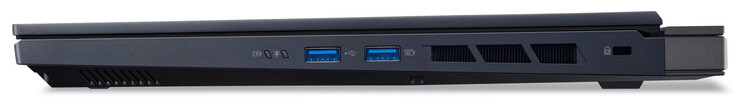 Jobb oldal: 2x USB 3.2 Gen 2 (USB-A), Kensington-zár foglalata